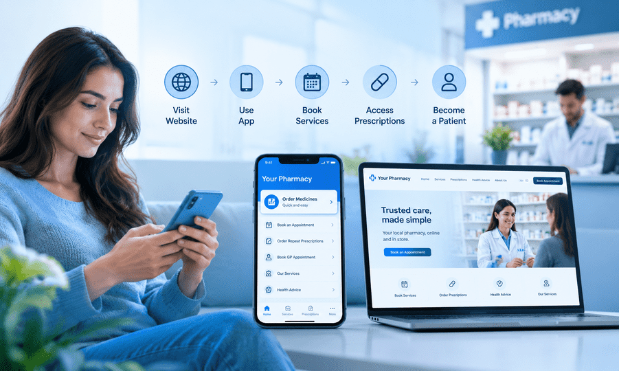 From Website Visitor to Patient: Building a Better Digital Pharmacy Journey